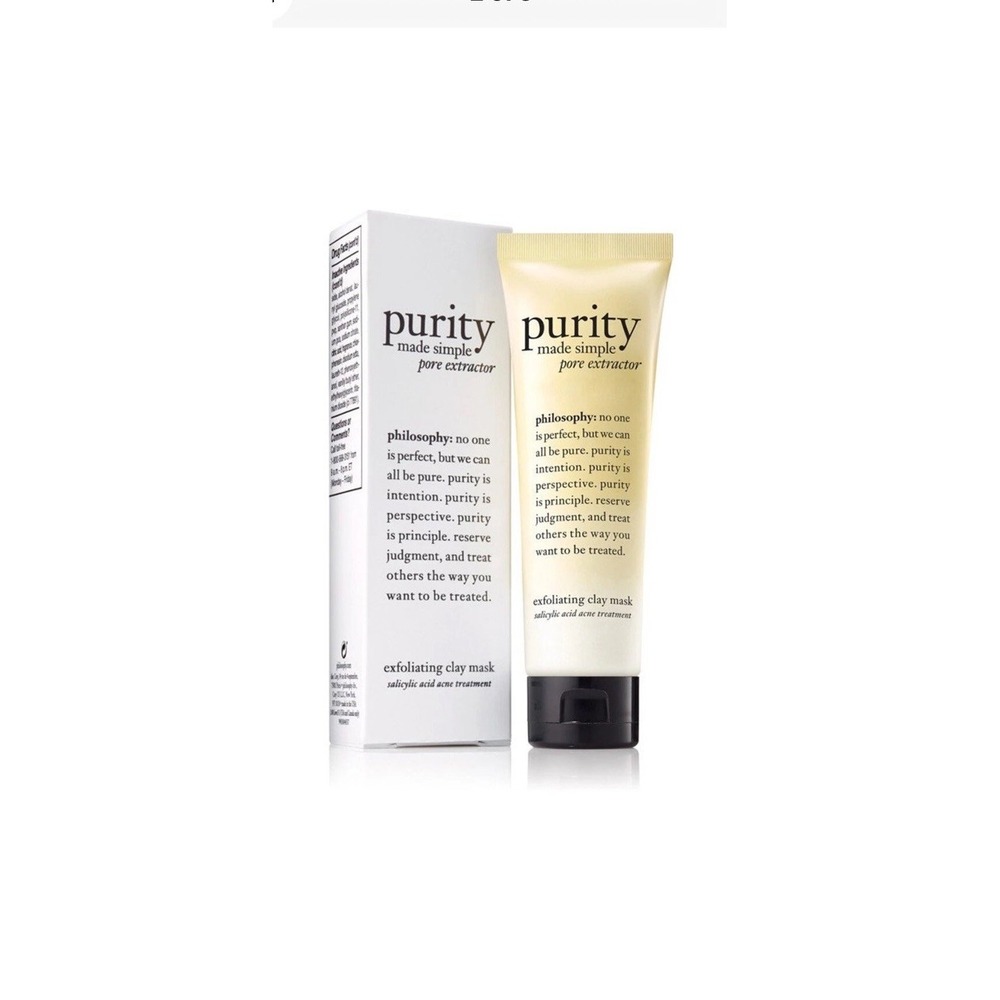 New In Box Philosophy Purity Made Simple Pore Extractor Exfoliating Clay Mask